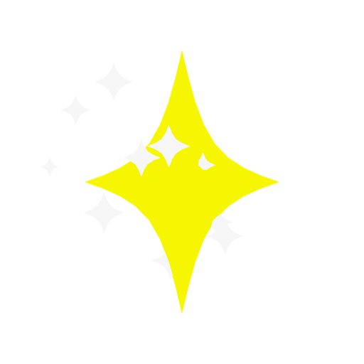 Stardust XR logo, a yellow star with smaller white stars around it in a purple cosmic background